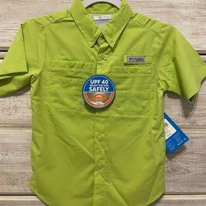 Boys Columbia PFG shirt (size 8)